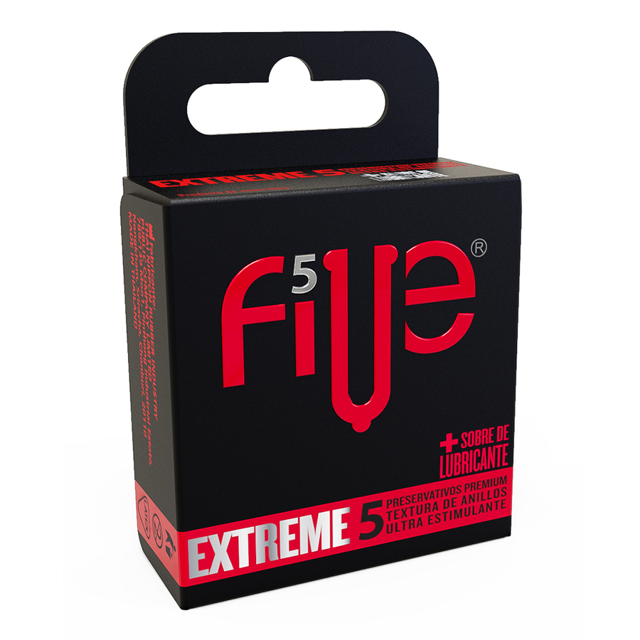  Preservativo FIVE Extreme 5 unidades428869