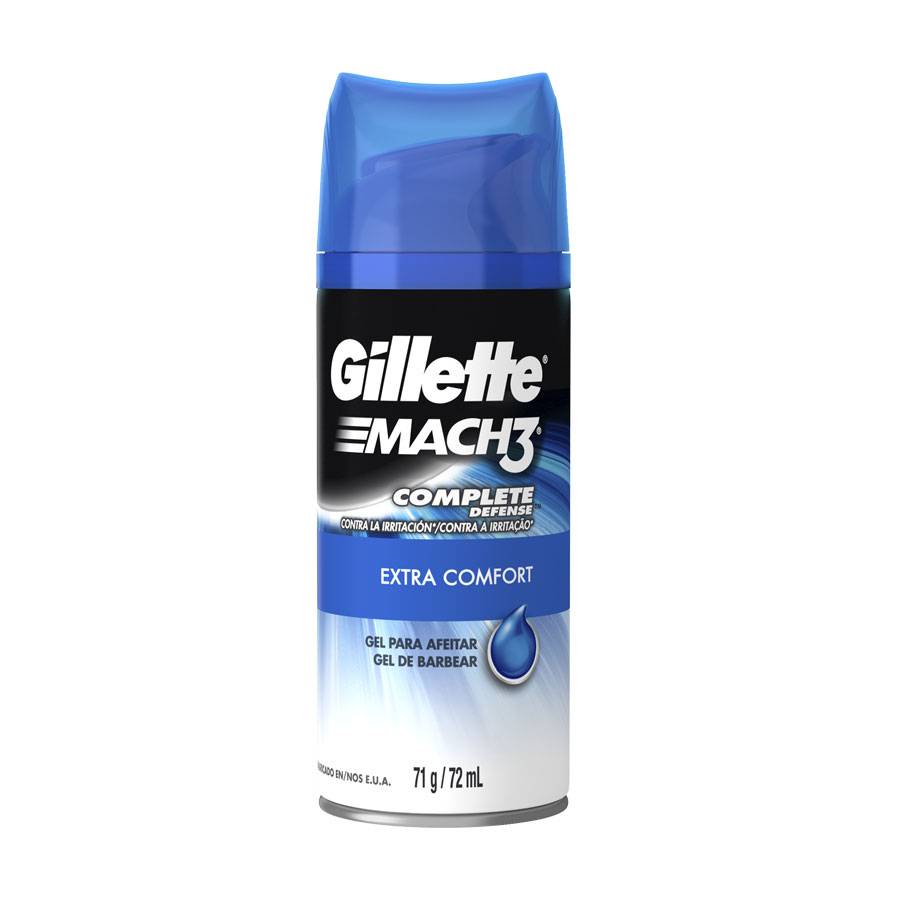  Gel para afeitar GILLETTE Mach 3 Complete Defense Extra Comfort 71 g / 72 ml428889