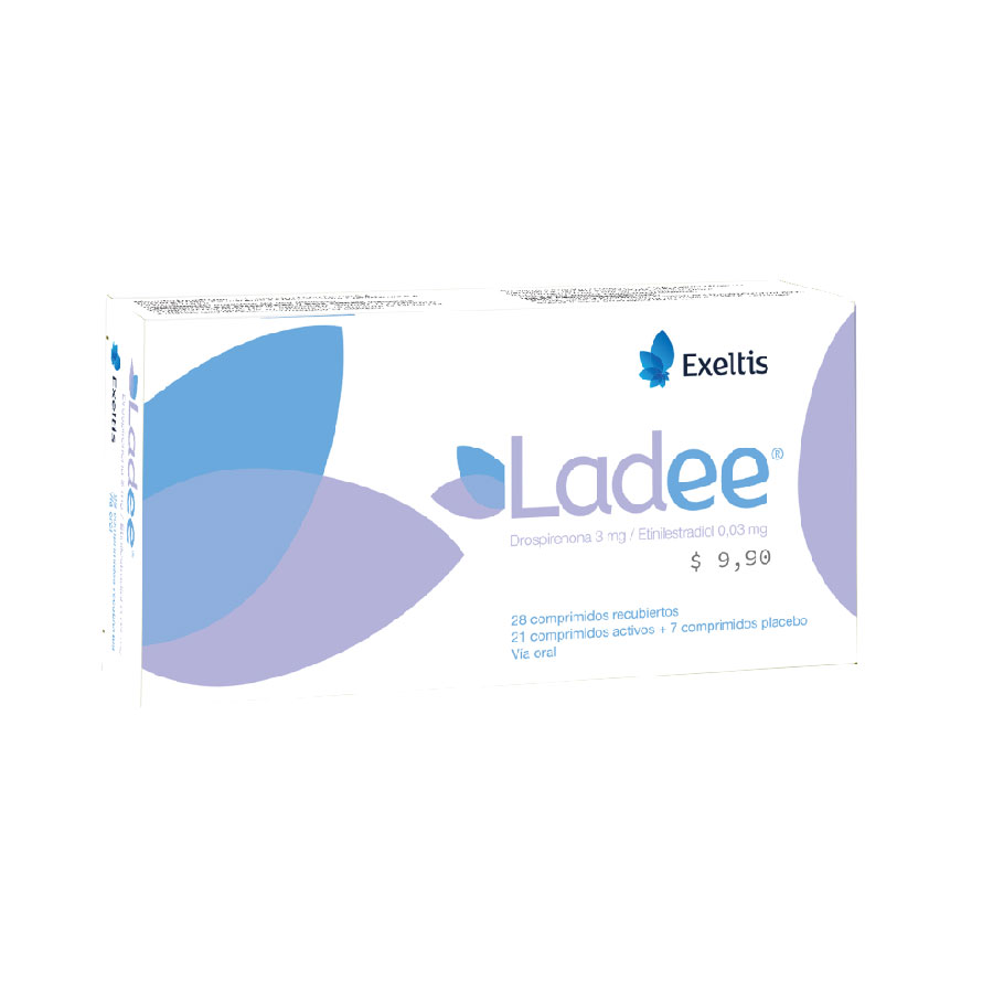 LADEE 3/0.03MG EXELTISFARMA Comprimido Recubierto 428908