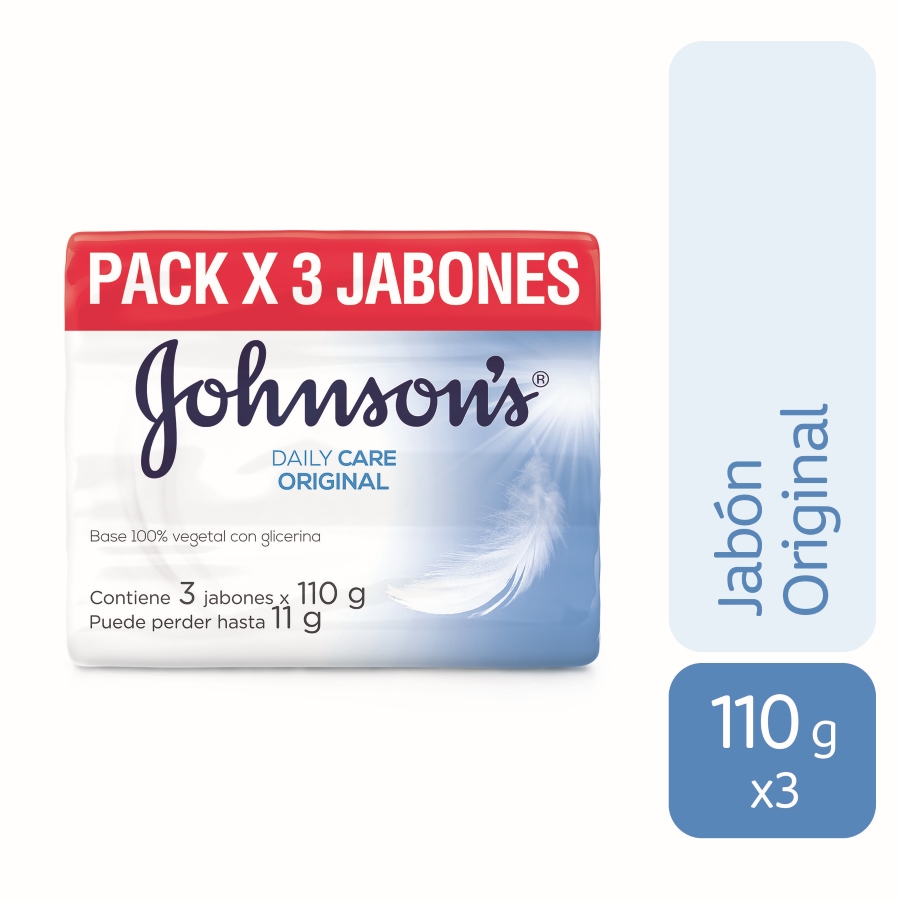  Jabón JOHNSON&JOHNSON Daily Care Original 330 gr428923