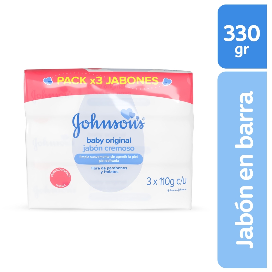  Jabón JOHNSON&JOHNSON Baby Original Cremoso 330 gr428933