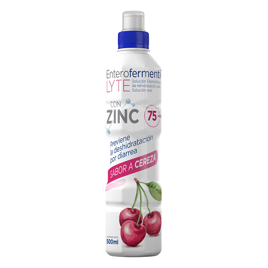  Suero oral ENTEROFERMENTI Lyte Cereza 75 meq 500 ml429006