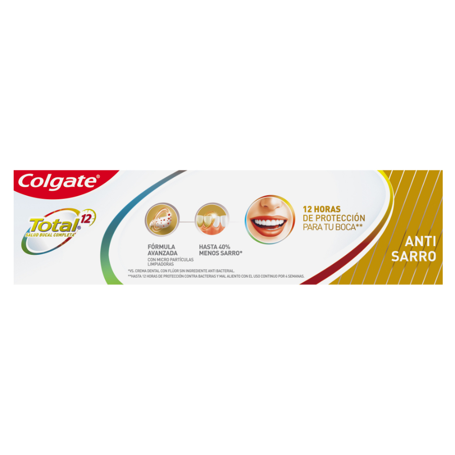  Pasta Dental COLGATE Total-12 Anti-sarro 75ml429069