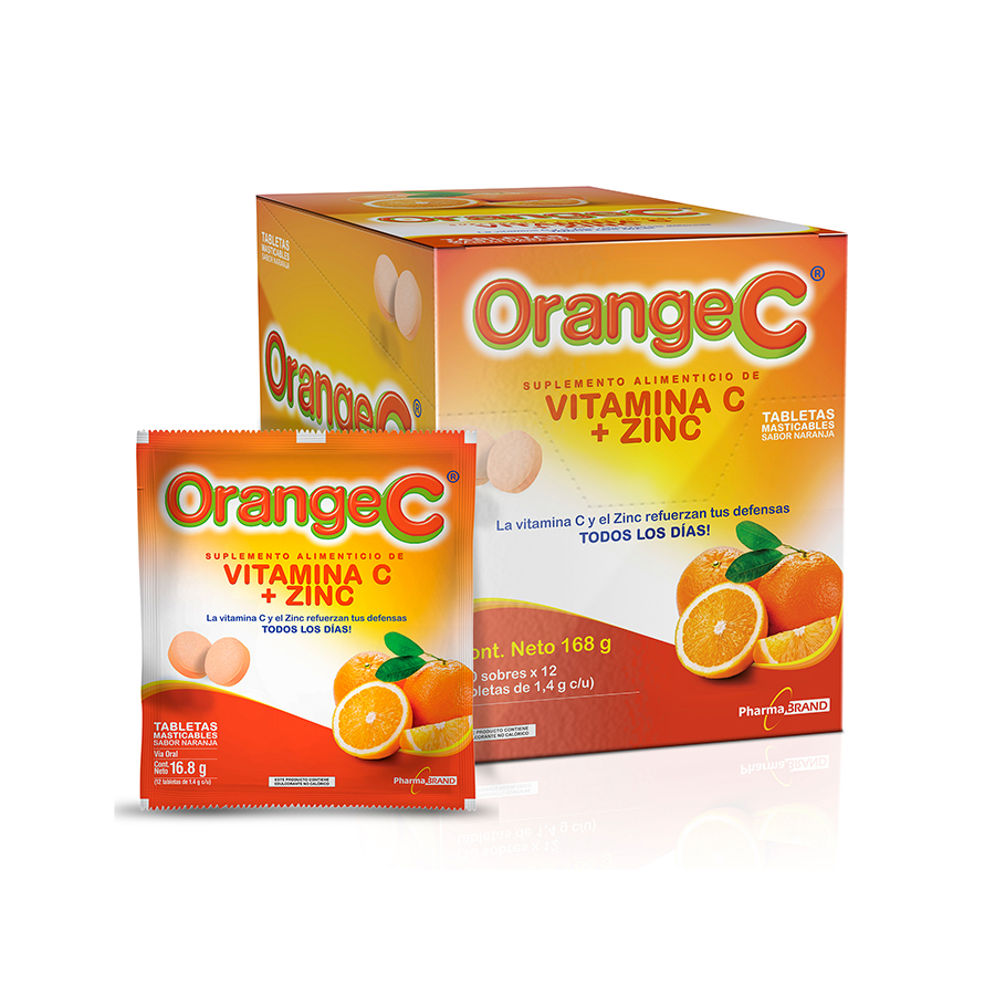  Vitamina C ORANGE C 1.4 gr Tableta Masticable x 10429108