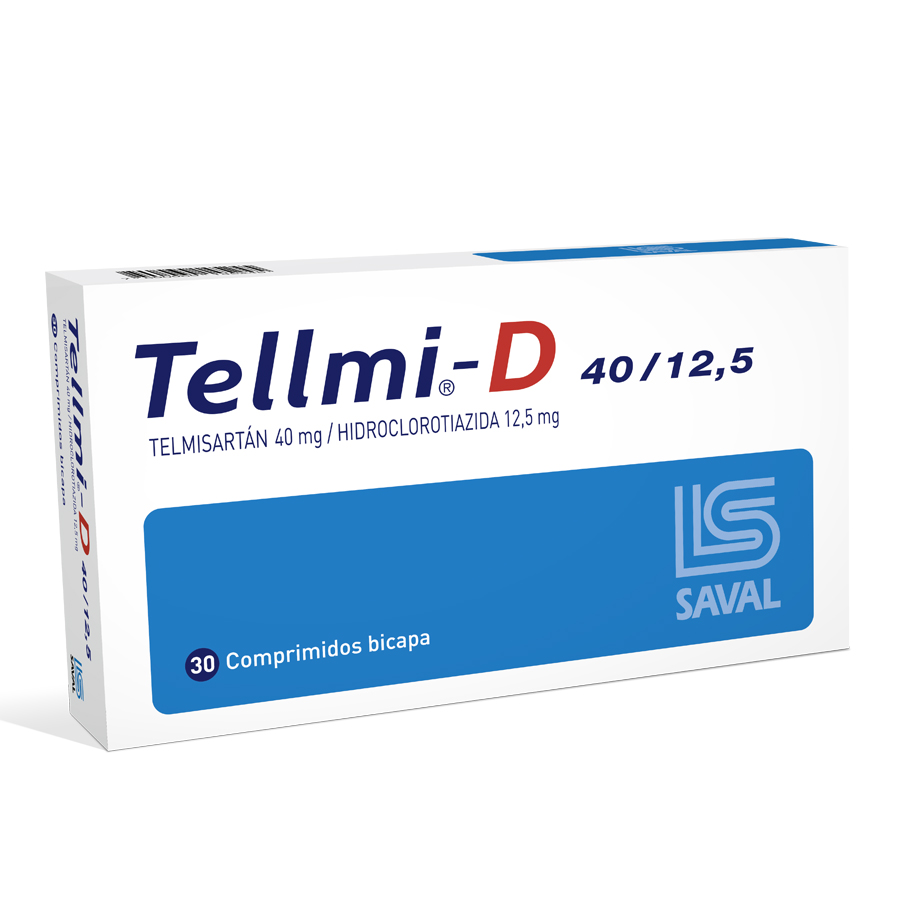 TELLMI 40/12.5MG ECUAQUIMICA - SAVAL Comprimidos 429225