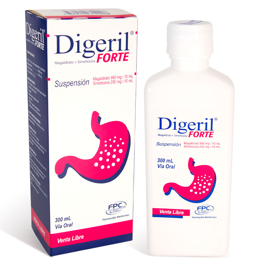  DIGERIL Forte 960/250mg Suspensión 300ml429229