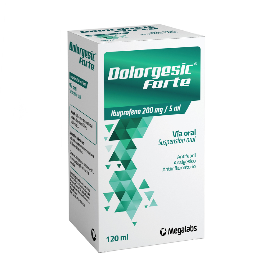 DOLORGESIC 200MG/5ML LETERAGO - MEGALABS Suspensión 429264