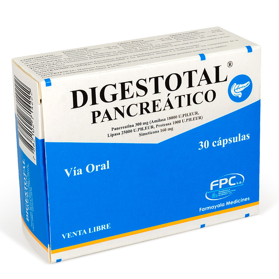  DIGESTOTAL 300mg/160mg Cápsulas x 30429276