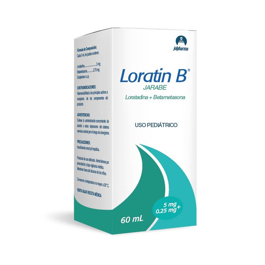 LORATIN 5/0.25MG DYVENPRO FARMA ETICOS 1 Jarabe 429331