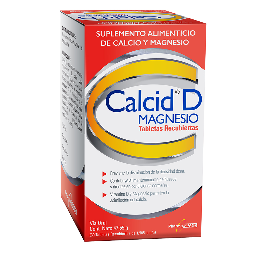  Suplemento Nutricional CALCID Magnesio Tableta Recubierta x 30429349