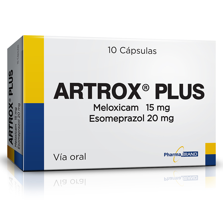 ARTROX 15/20MG LETERAGO - PHARMABRAND Cápsulas Plus429355