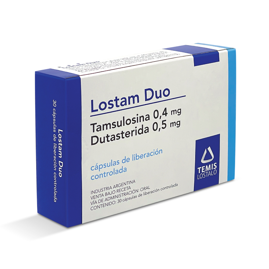 LOSTAM 0.5/0.4MG EUROSTAGA Cápsulas rigidas de liberación controlada 429393