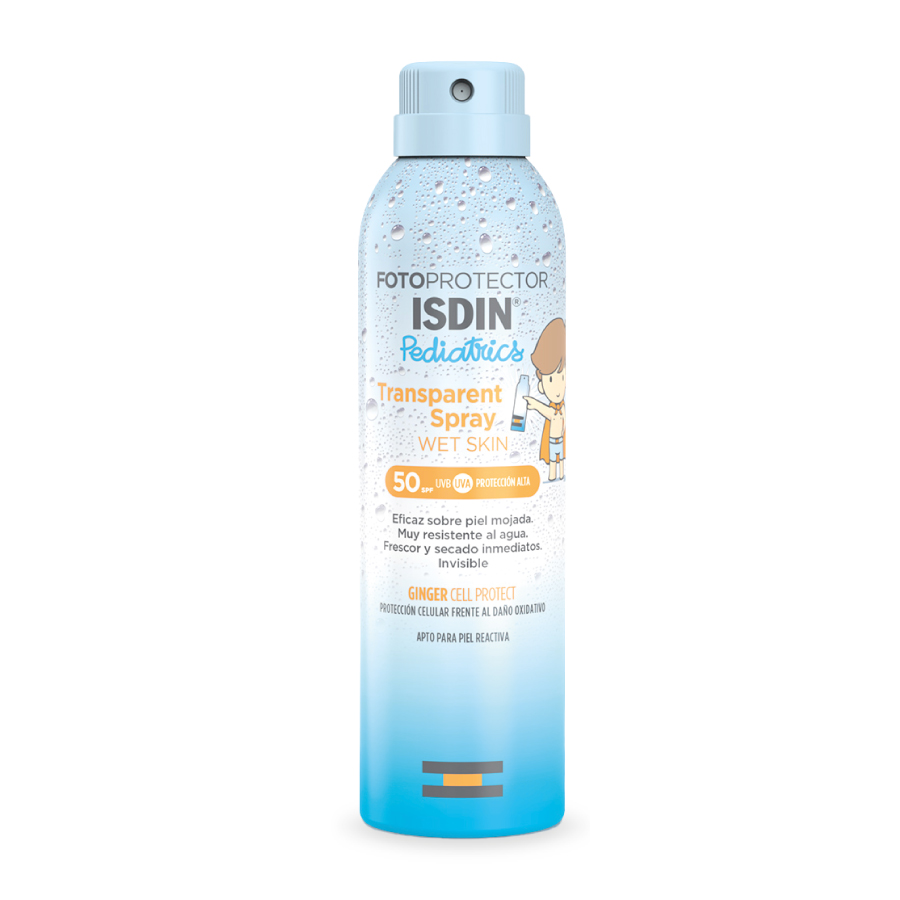  ISDIN Fotoprotector Transparent Spray Wet Skin Pediatrics  FPS 50 250 ml429433