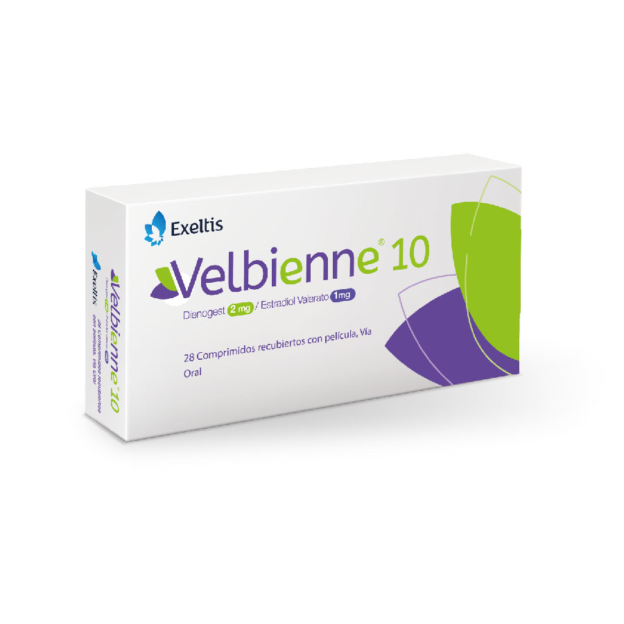 VELBIENNE 10 2/1MG EXELTISFARMA Comprimido Recubierto 429599