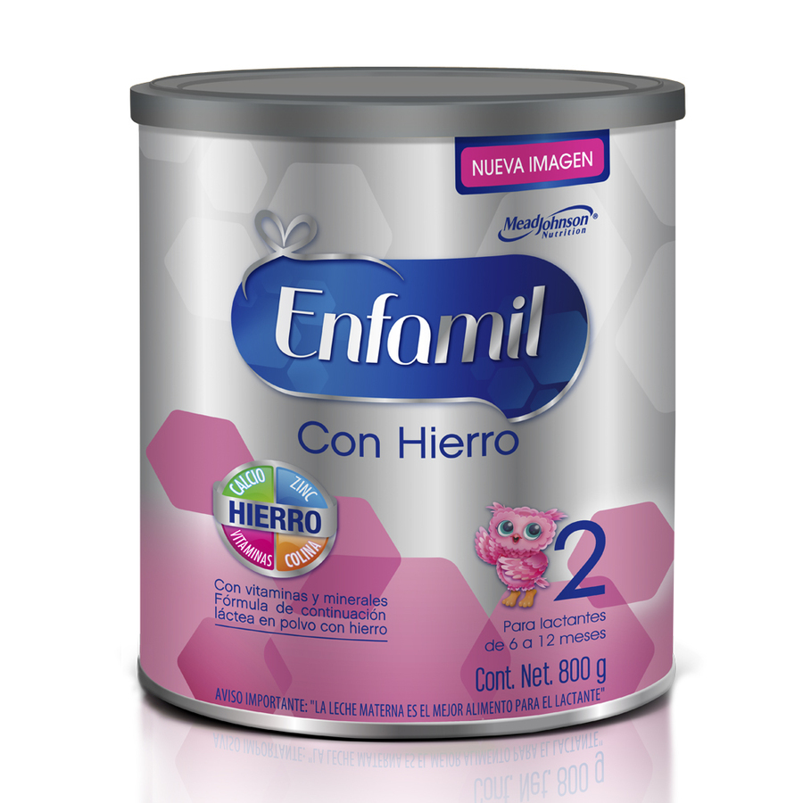 Leche enfamil 2 c/hierrox800gr 453966