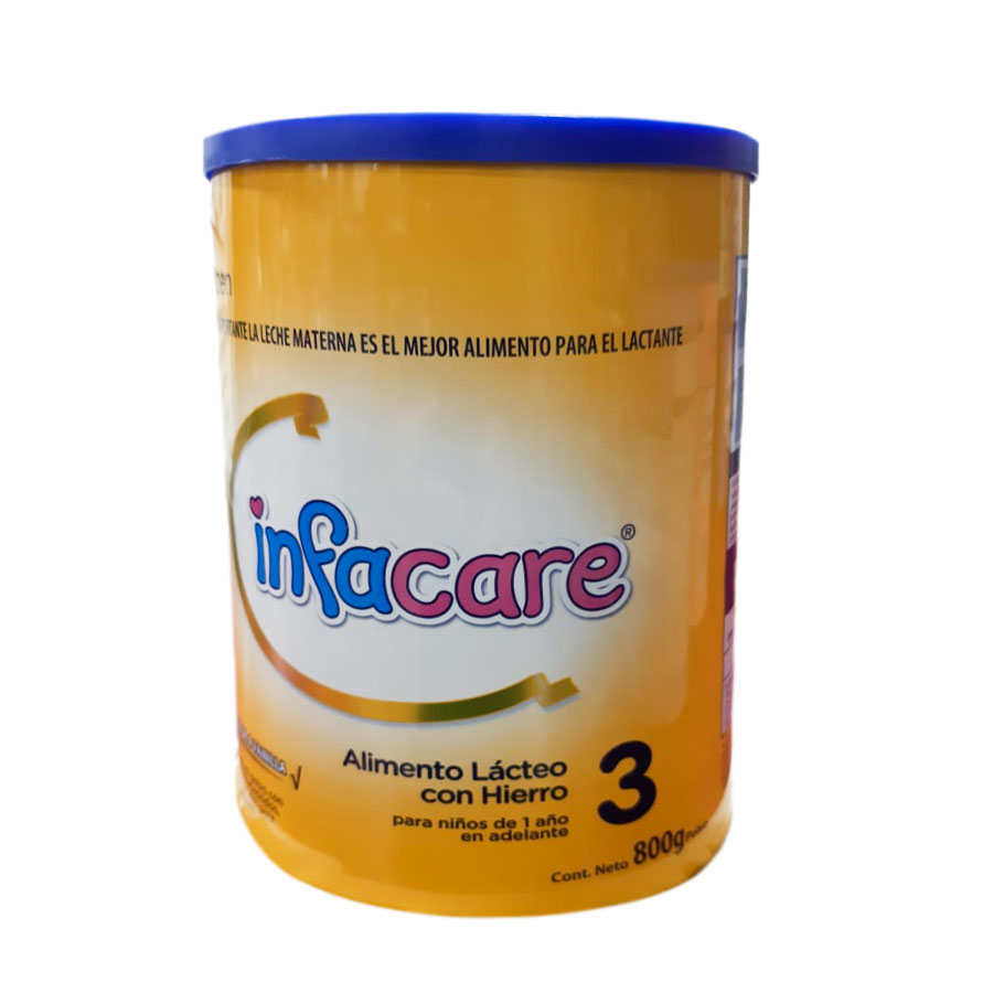 Fórmula infantil infacare 3 en polvo 800 g 454095