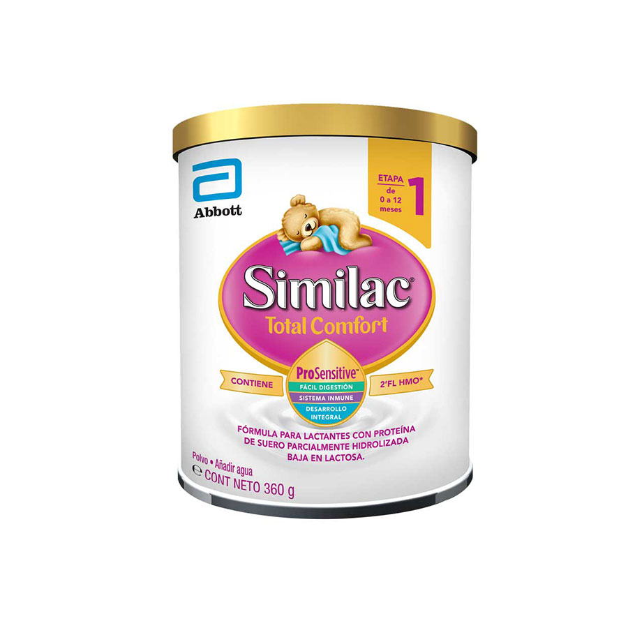 Fórmula infantil similac total comfort etapa 1 en polvo 360 g 454304