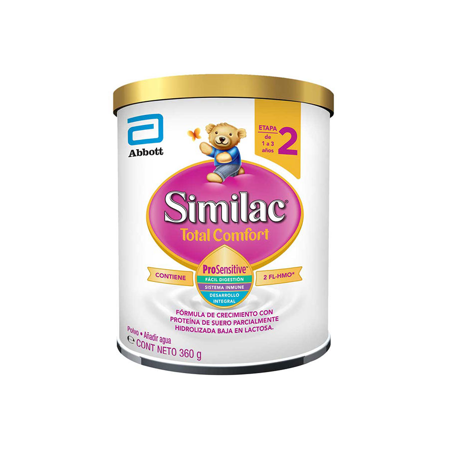 Fórmula infantil similac total comfort etapa 2 en polvo 360 g 454390