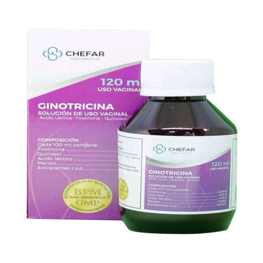 Ginotricina 0.025gr infabi  vaginal 456875