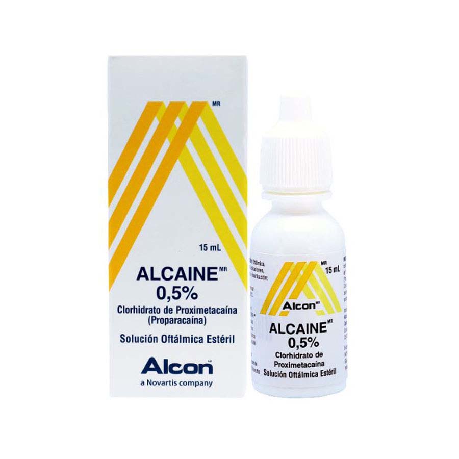 Alcaine 0.5% alcon otc solución oftálmica estéril 456930