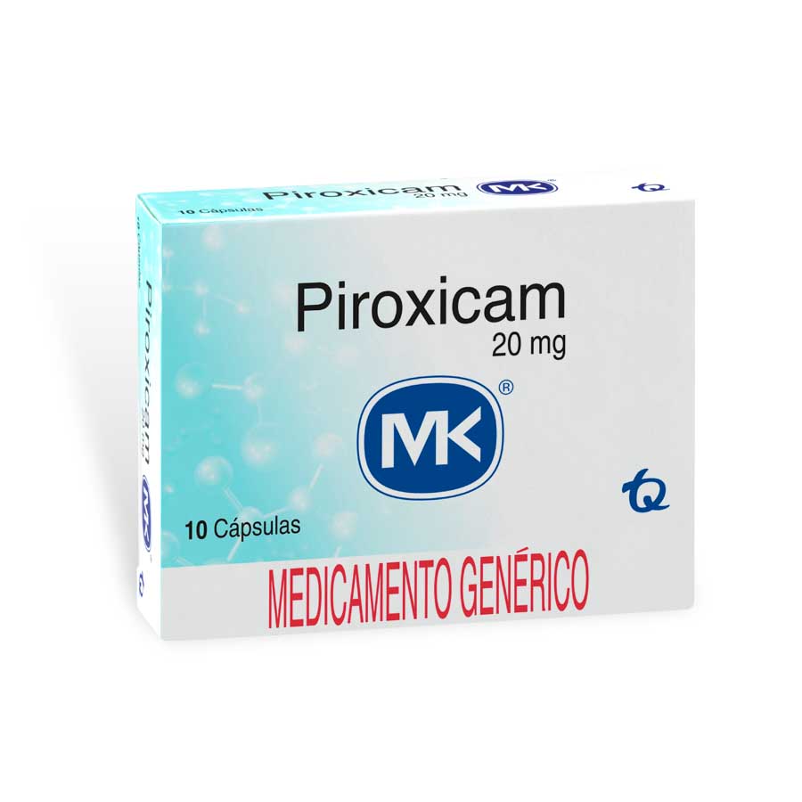 Piroxicam 20mg tecnoquimicas - genericos cápsulas 456959