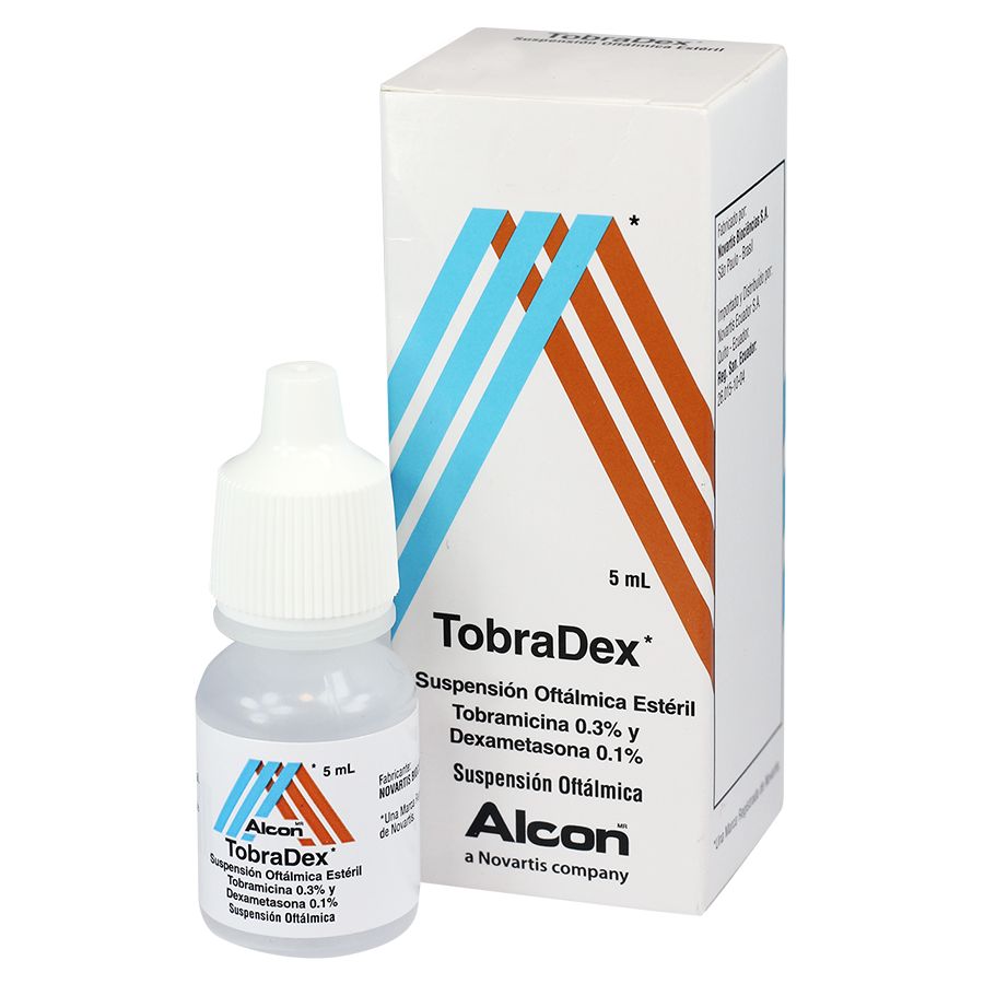 Tobradex 0.3/0.1% dyvenpro especialidades ophta solución oftálmica 456995