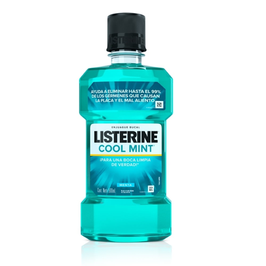 Enjuague bucal listerine cool mint 500 ml 457003