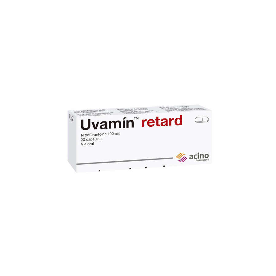 Uvamin-retard 100mg acino pharma cápsulas 457078