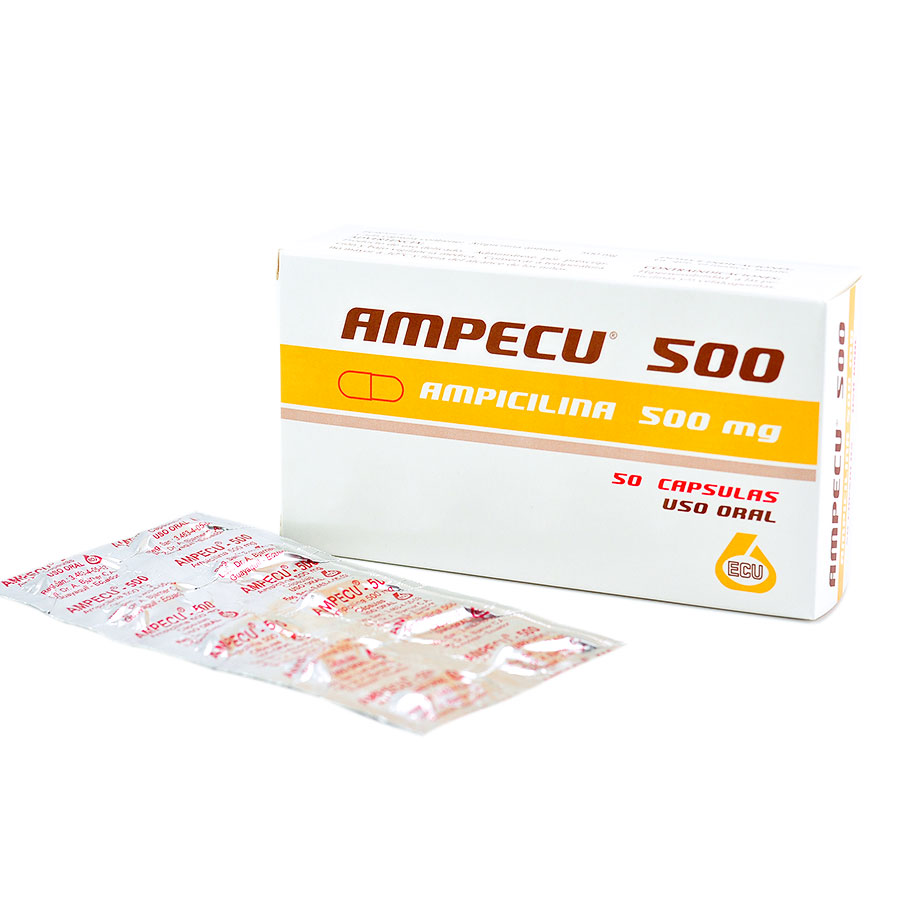 Ampecu 500mg ecu cápsulas 457080