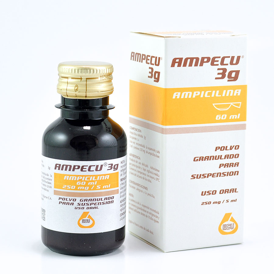 Ampecu 250mg/5ml ecu suspensiones 457082