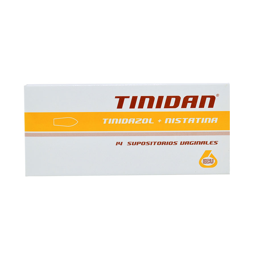 Tinidan 100000ui ecu supositorios vaginales tinidan 457126