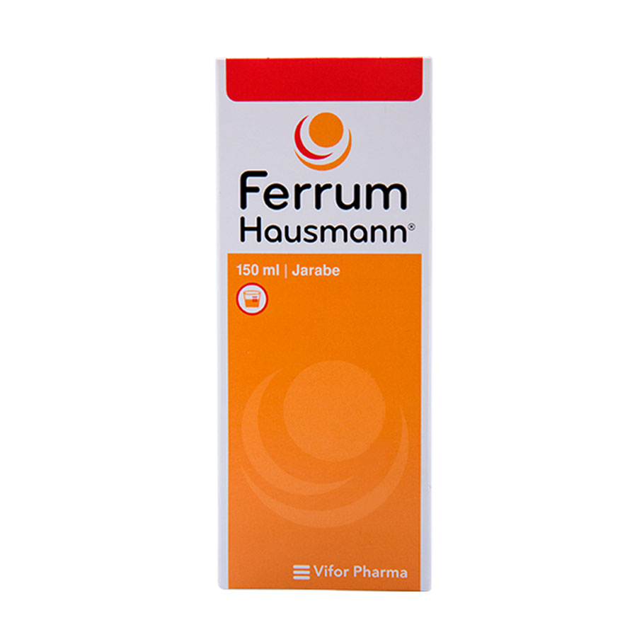 Ferrum 50mg/5ml leterago - grupo farma jarabe hausmanncaramelo 457139