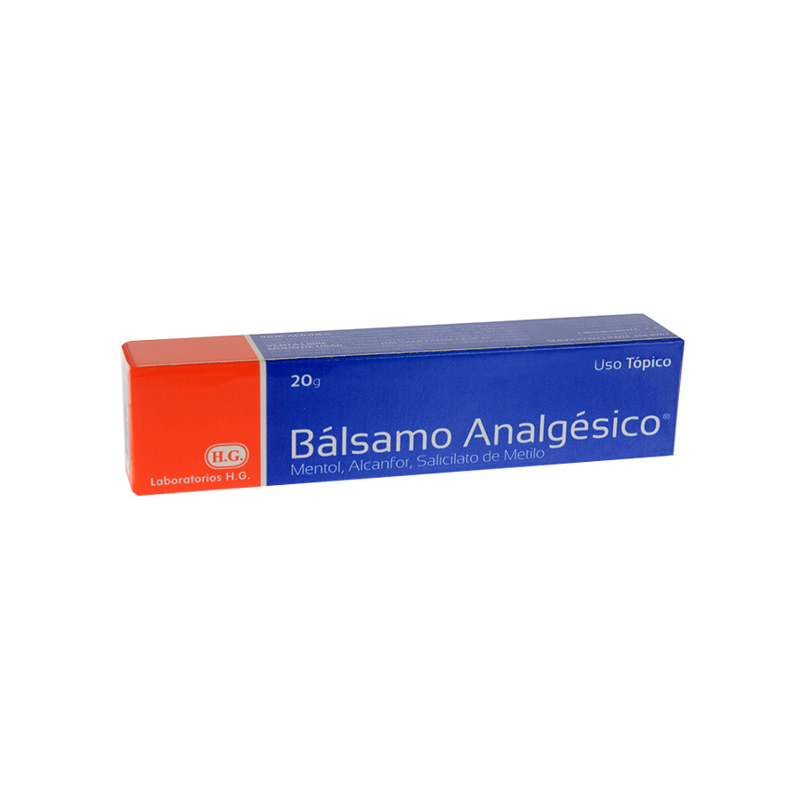 Bálsamo analgésico balsamo del peru 2.4 g x 17 g x 24 g ungüento 20 g 457193