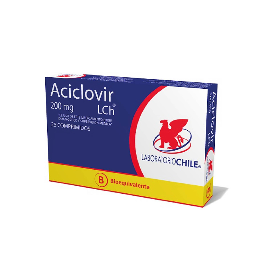 Aciclovir 200mg dyvenpro representaciones lab chile linea generica comprimidos 457227