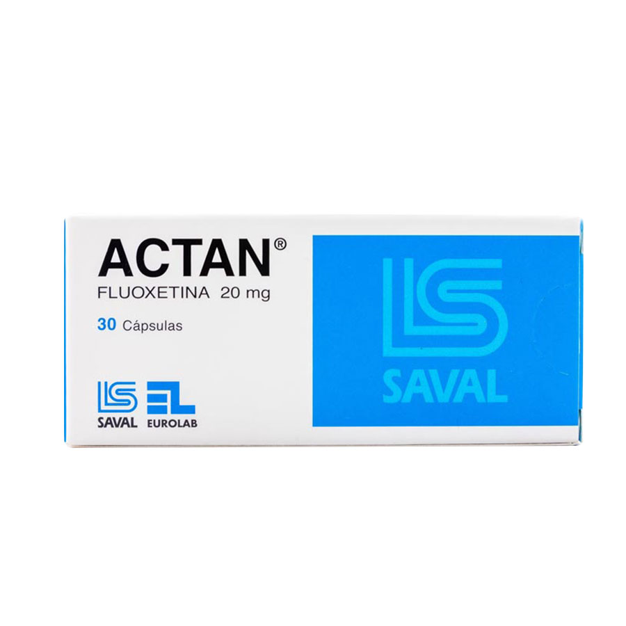 Actan 20mg ecuaquimica - saval cápsulas 457332