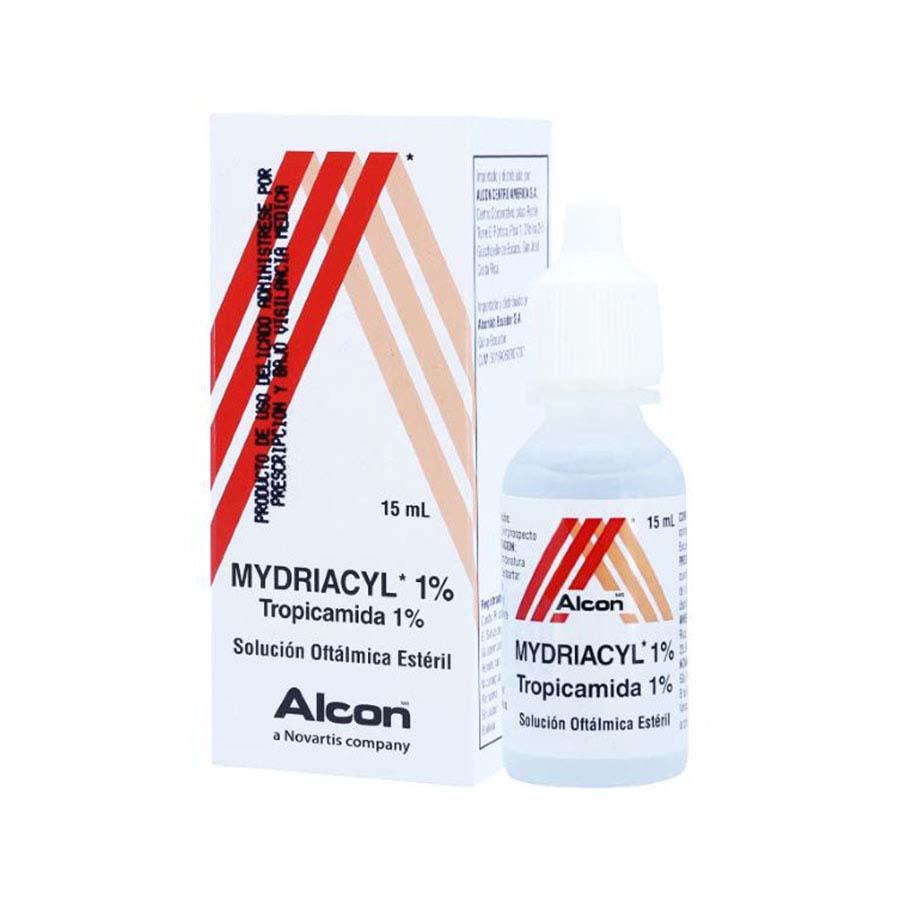 Mydriacyl 1% alcon otc en gotas 457333