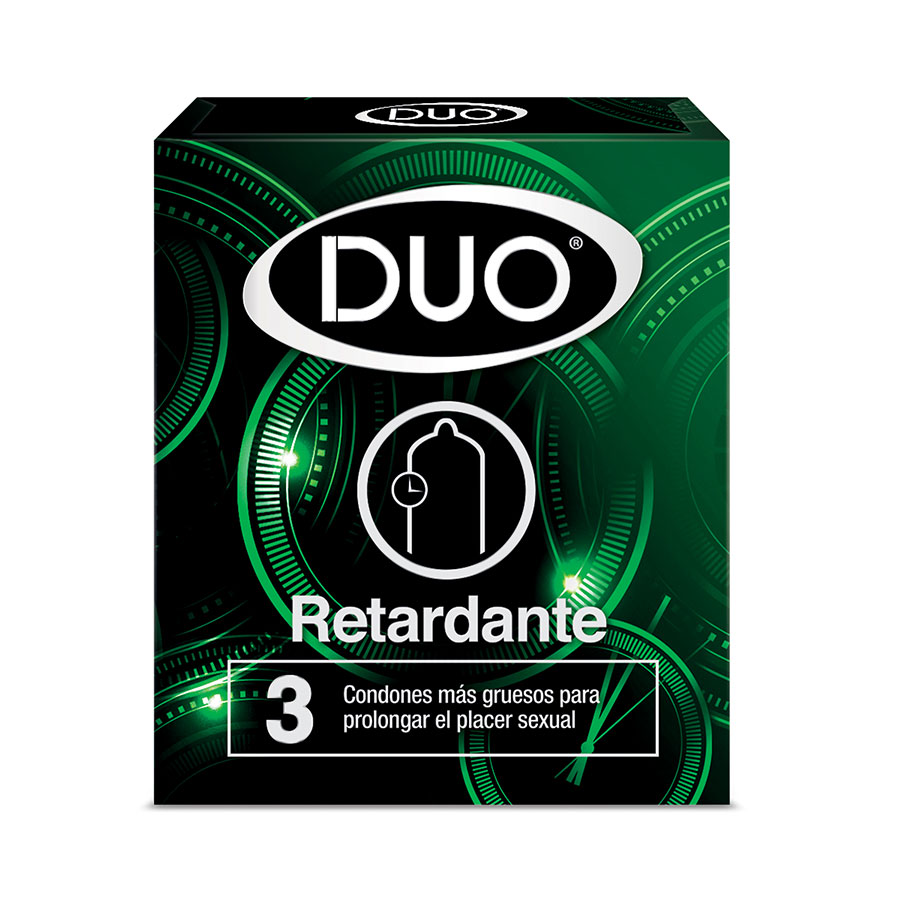 Preservativo duo retardate 3 unidades 457376