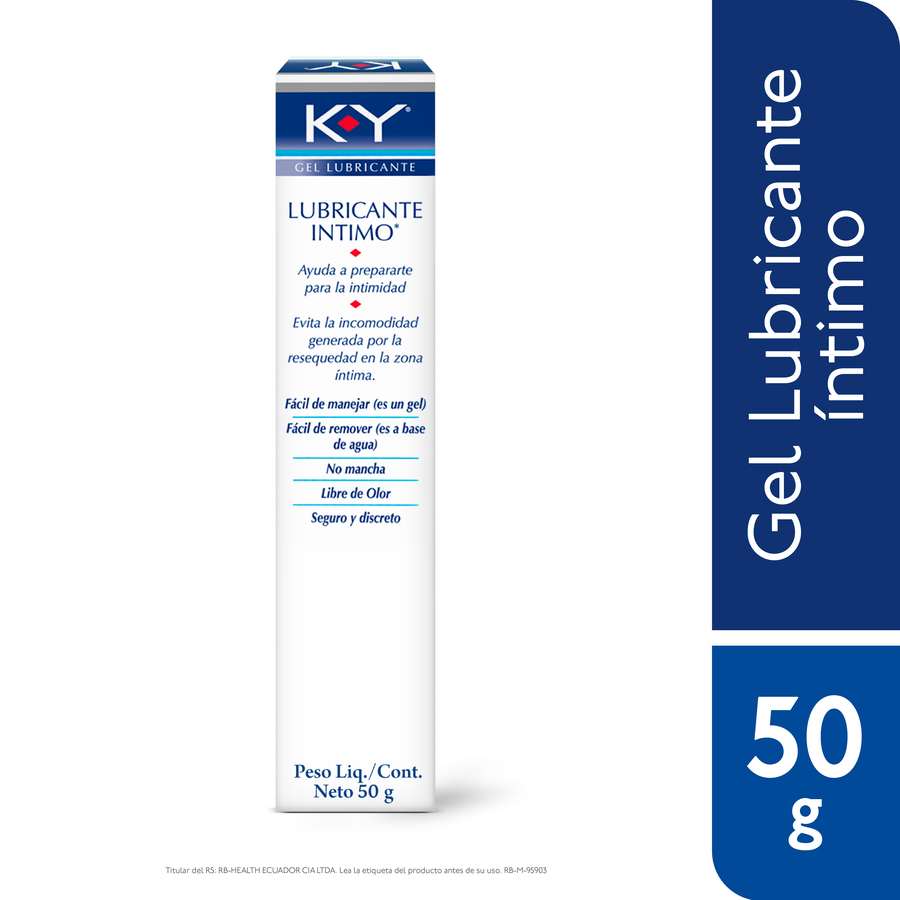 Gel lubricante k-y para resequedad vaginal 50 gr 457468