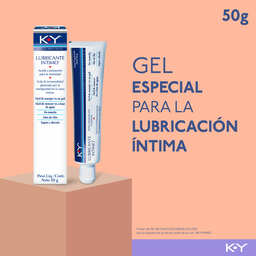 Gel lubricante k-y para resequedad vaginal 50 gr 457468