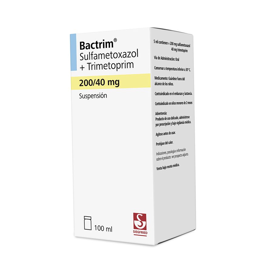 Bactrim 200/40mg leterago - siegfried - siegfried suspensión 457578