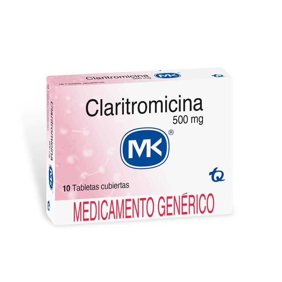 Claritromicina 500mg tecnoquimicas - genericos tableta recubierta 457691