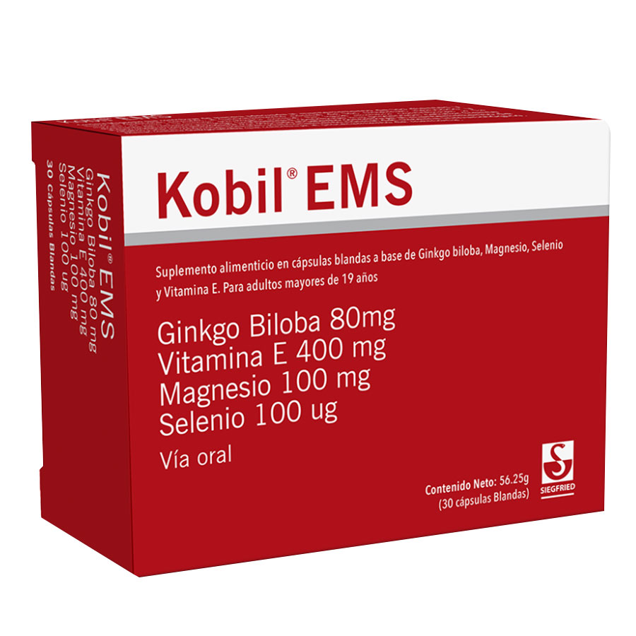 Kobil ems 86 mg x 200 u i cápsulas x 30 457753