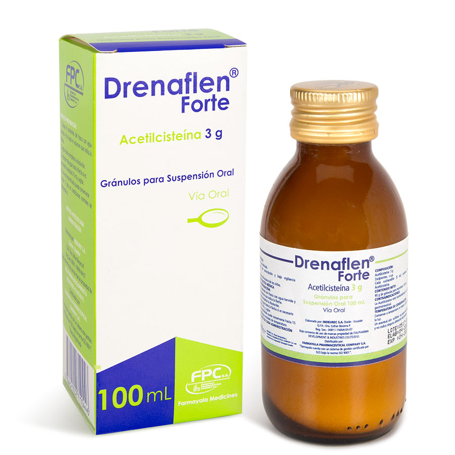 Drenaflen 3gr farmayala - italfarma suspensión fortenaranja 457774