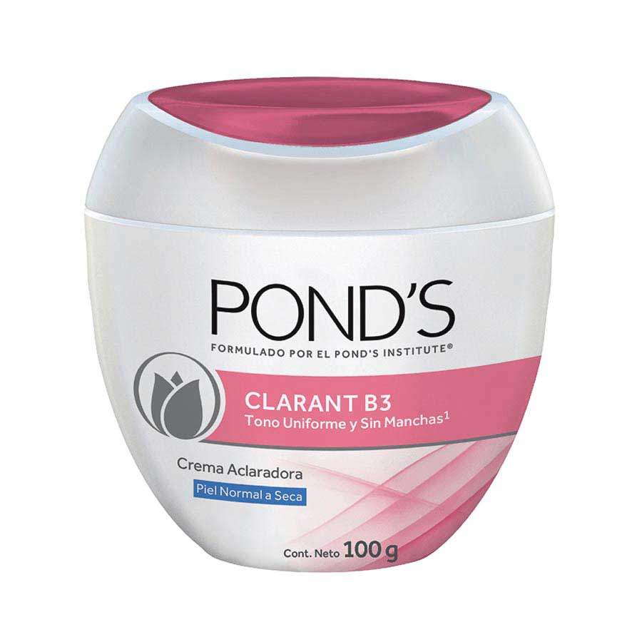 Crema hidratante ponds clarant b3 piel seca 100 g 457814