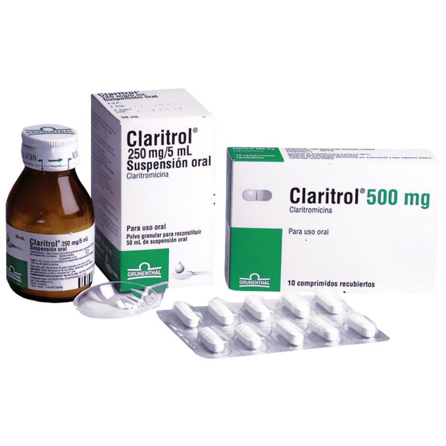 Claritrol 500mg grunenthal comprimido recubierto 457821