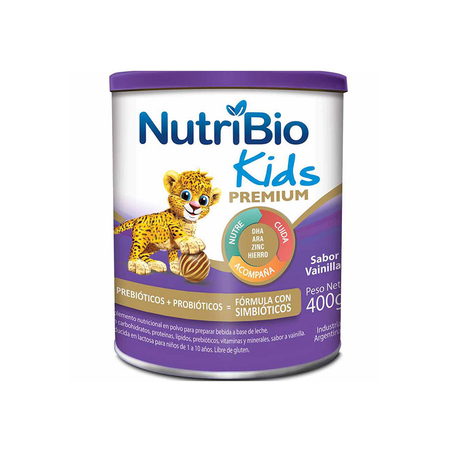 Nutribio kids premium en polvo vainilla 400 g 457825