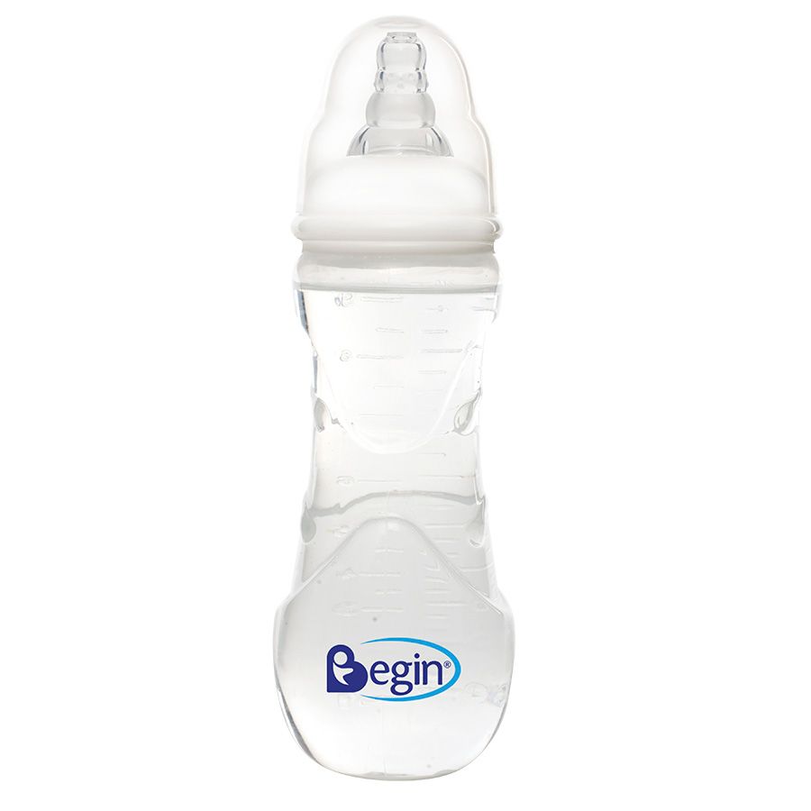 Biberón begin cuello standar sin agarradera de 9 oz 270 ml 457827