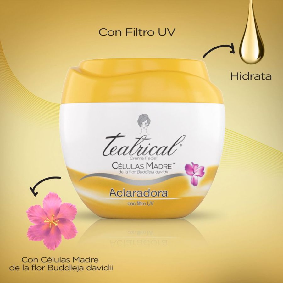 Crema aclaradora teatrical células madres ultra aclaradora 200 g 457838