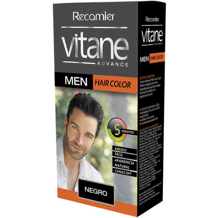 Tinte vitane men hair color negro 50 g 457882