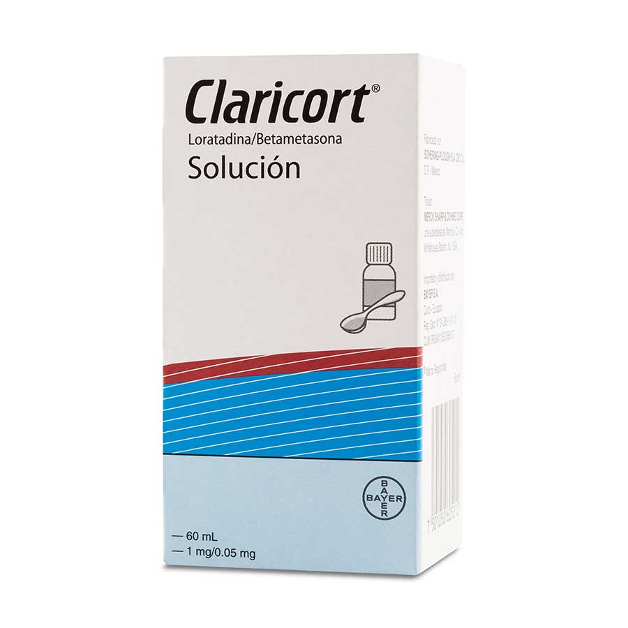 Claricort 0.05/1mg bayer consumer care  solución 457975